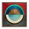 Stupell Industries Round Distressed Circle Floating Frame, design by Matthew Finger